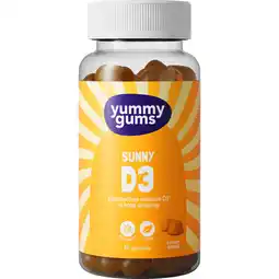 Albert Heijn Yummygums Sunny D3 citroensmaak aanbieding