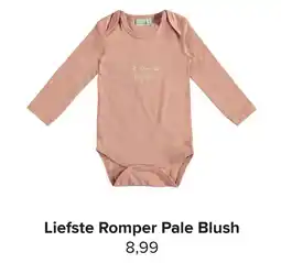 Baby-Dump Liefste Romper Pale Blush aanbieding