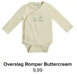 Baby-Dump Overslag Romper Buttercream aanbieding