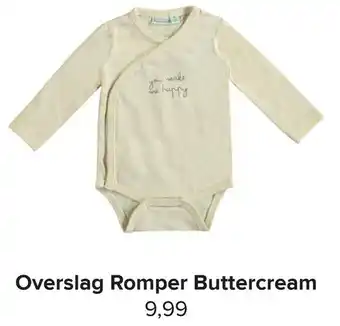 Baby-Dump Overslag Romper Buttercream aanbieding