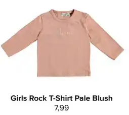 Baby-Dump Girls Rock T-Shirt Pale Blush aanbieding