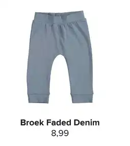 Baby-Dump Broek Faded Denim aanbieding