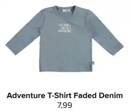 Baby-Dump Adventure T-Shirt Faded Denim aanbieding