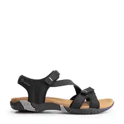 ANWB Travelin' Helsem dames Outdoorsandalen Zwart XXL aanbieding