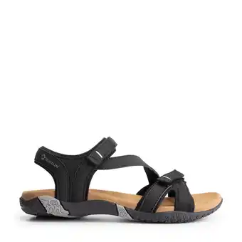ANWB Travelin' Helsem dames Outdoorsandalen Zwart XXL aanbieding