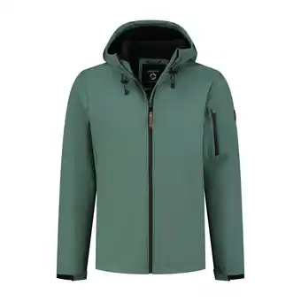 ANWB Travelin' Sverre Heren softshell jas Groen XXL aanbieding