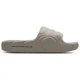 Foot Locker Adidas adilette Slippers en Sandalen Heren - Bruin - Maat 42 - Plastic aanbieding