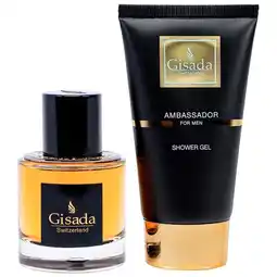 Douglas Gisada Ambassador Ambassador Men Set 50ml EdP + 100 ml showergel aanbieding