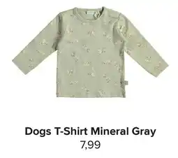 Baby-Dump Dogs T-Shirt Mineral Gray aanbieding