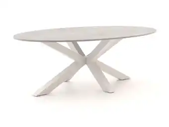 Kees Smit Bellagio Induno Ellips dining tuintafel 240x120cm aanbieding