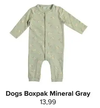 Baby-Dump Dogs Boxpak Mineral Gray aanbieding