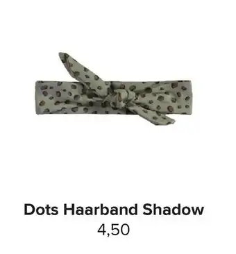 Baby-Dump Dots Haarband Shadow aanbieding