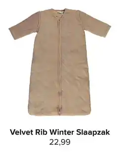Baby-Dump Velvet Rib Winter Slaapzak aanbieding