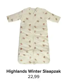 Baby-Dump Highlands Winter Slaapzak aanbieding