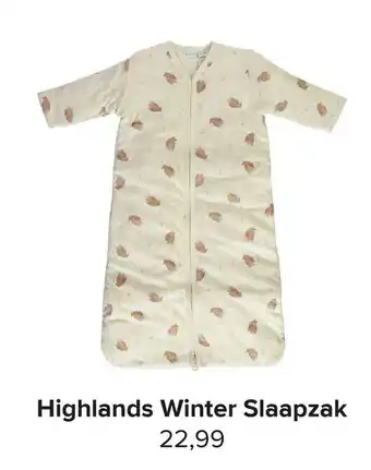 Baby-Dump Highlands Winter Slaapzak aanbieding