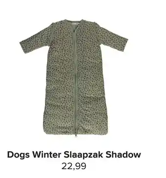Baby-Dump Dogs Winter Slaapzak Shadow aanbieding