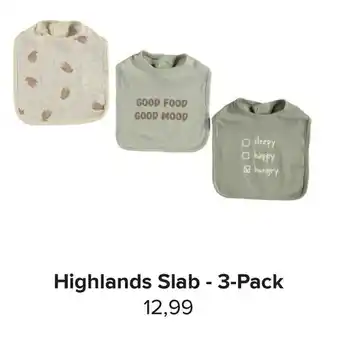 Baby-Dump Highlands Slab 3 Pack aanbieding