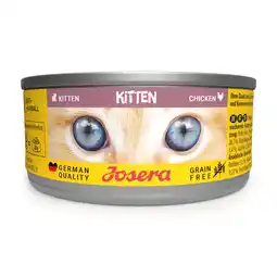 Zooplus 12x85g Josera Kitten Kip natvoer voor katten aanbieding