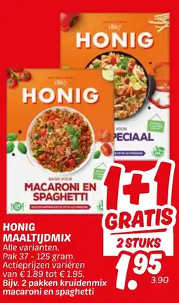 Dekamarkt Honig maaltijdmix aanbieding