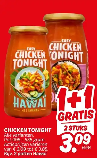 Dekamarkt Chicken tonight aanbieding