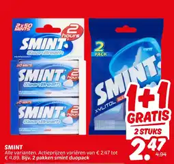 Dekamarkt Smint aanbieding