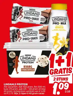 Dekamarkt Lindahls protein aanbieding