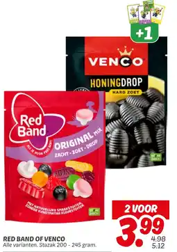 Dekamarkt Red band of venco aanbieding