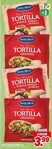 Dekamarkt Santa maria tortilla aanbieding