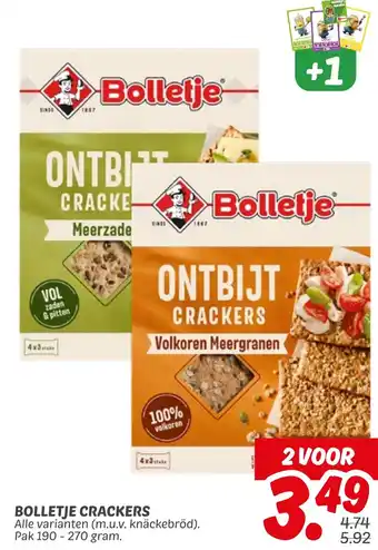 Dekamarkt Bolletje crackers aanbieding