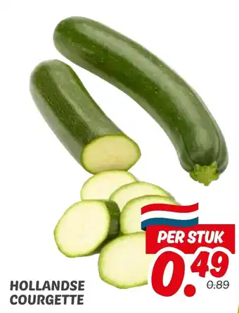 Dekamarkt Hollandse courgette aanbieding