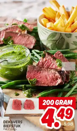 Dekamarkt Dekavers biefstuk aanbieding