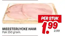 Dekamarkt Meesterlycke ham aanbieding
