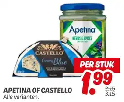 Dekamarkt Apetina of castello aanbieding