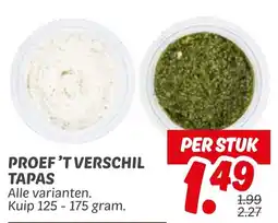 Dekamarkt Proef 't verschil tapas aanbieding