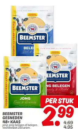 Dekamarkt Beemster gesneden 48+ kaas aanbieding