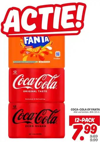 Dekamarkt Coca-cola of fanta aanbieding