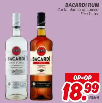 Dekamarkt BACARDI RUM aanbieding