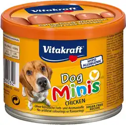 Intratuin Vitakraft hondenworstjes Dog Minis kip 12 stuks aanbieding
