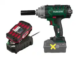 Lidl PARKSIDE Accu-slagschroevendraaier 20 V met accu lader aanbieding