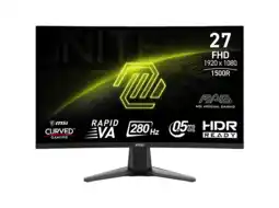 MediaMarkt MSI Mag 276cxf - 27 Inch Full Hd Va (vertical Alignment) aanbieding