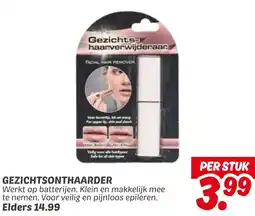 Dekamarkt Gezichtsonthaarder aanbieding
