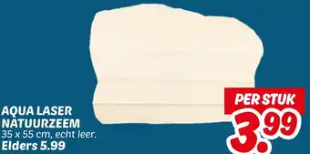 Dekamarkt Aqua laser natuurzeem aanbieding