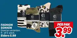 Dekamarkt Fashion sokken aanbieding