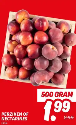 Dekamarkt Perziken of nectarines aanbieding