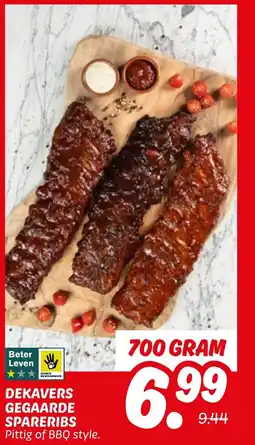 Dekamarkt Dekavers gegaarde spareribs aanbieding