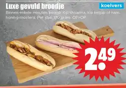 Dirk Luxe gevuld broodje aanbieding