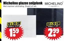 Dirk Michelino glazen snijplank aanbieding