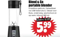 Dirk Blend & Go portable blender aanbieding