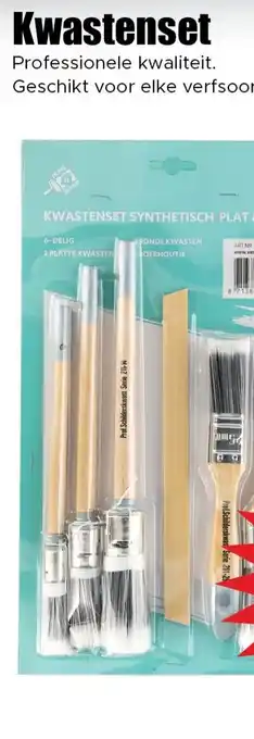 Dirk Kwastenset aanbieding