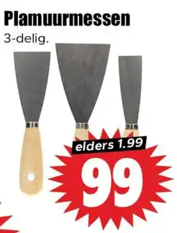 Dirk Plamuurmessen aanbieding